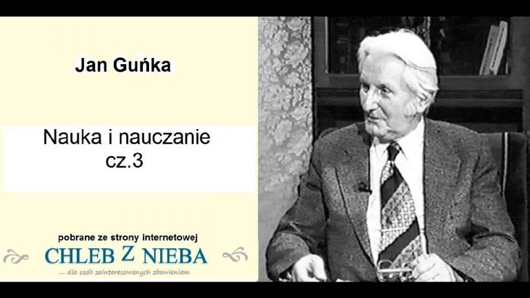 Jan Guńka; Nauka i nauczanie, cz.3;