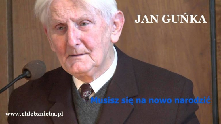 Jan Guńka; Musisz się na nowo narodzić;