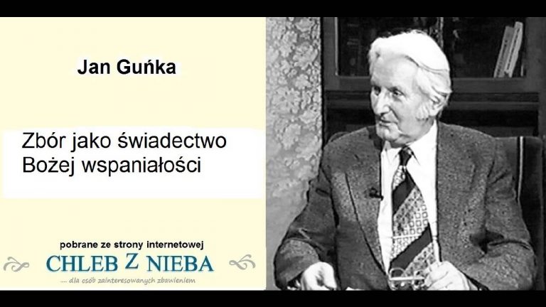 Jan Guńka; Zbór jako świadectwo Bożej wspaniałości;